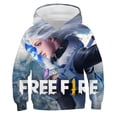 thumbnail image 3 of Sudadera con capucha 3D Free Fire para niños, suéter de manga larga, ropa divertida para niños y niñas, sudadera de otoño e invierno, sudadera para niños y2k, 3 of 5