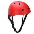 thumbnail image 1 of Casco ajustable para niños, gorro de seguridad, equipo protector, protección para la cabeza, para ciclismo, patinaje, esquí, deportes al aire libre, Rojo, 1 of 14
