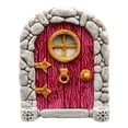 thumbnail image 2 of Clearance! DIY Garden Tree Doors Miniature Door Decoration Tale Kids Clarence Items Pallets For Sale #57, 2 of 2