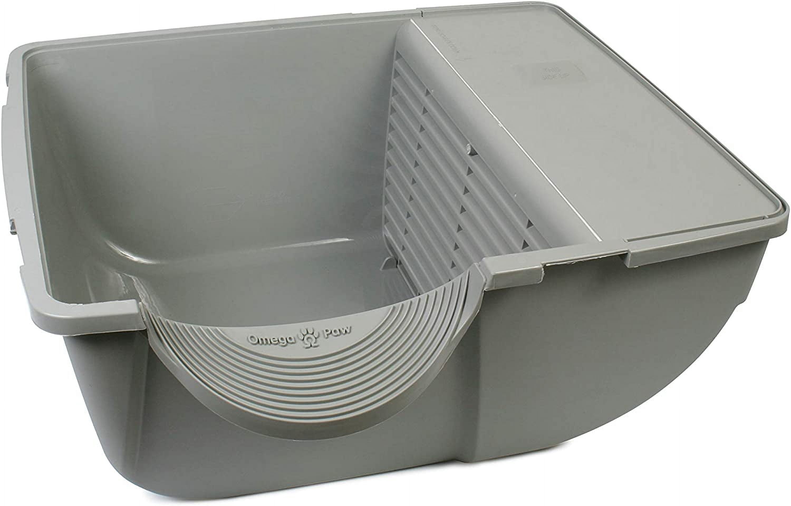 LEHOME Elite Self Cleaning Roll 'n Clean Litter Box, Midnight Black, Large (EL-RA20-1)