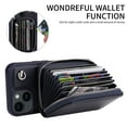 thumbnail image 3 of iPhone 13 Pro Max Case Wallet with Detachable Shoulder Strap, Premium PU Leather Wallet Case for Apple iPhone 13 Pro Max, Dark Blue, 3 of 6