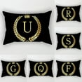 thumbnail image 4 of Ludlz 30x50cm Alphabet Crown Throw Pillow Case Cushion Cover Sofa Bed Car Decoration, 4 of 8