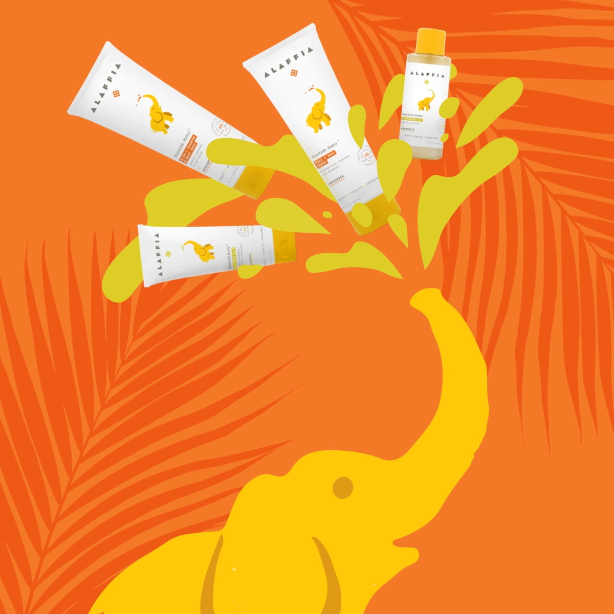 Alaffia Baobab Baby Nourishing 2-in-1 Shampoo & Body Wash, Chamomile, 8 oz
