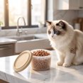 thumbnail image 4 of Silicone Pet Food Storage Container 8.2cm, Microwave and Freezer Safe Sealed Lid for Cat Wet Food, Airtight Mini Food Container for Fridge Storage, Reusable Food Grade Container for Pets, 4 of 7
