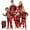 Christmas 01, variant on Family Matching Christmas Pajamas – Holiday Tree & Santa Print Sleepwear Sets for Women, Men, Couples