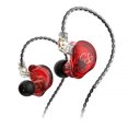 thumbnail image 2 of Matsuzay Teléfonos inteligentes con cable Auriculares intrauditivos Control de volumen Auriculares deportivos Auriculares para correr de 3,5 mm Cables de audio/vídeo Rojo, 2 of 8