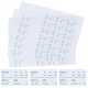 thumbnail image 3 of White Date Label Stickers for Milk Storage 100Pcs Pack, 3 of 3