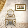 thumbnail image 3 of Eckersberg, Christoffer Wilhelm 18x11 Gold Ornate Wood Framed with Double Matting Museum Art Print Titled - A View through The Arches of the Colosseum Rome, 3 of 4