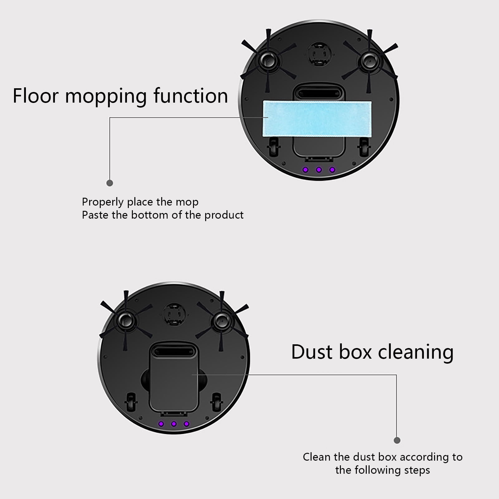 Robot Vacuum Cleaner,Robot Mops for Floor Cleaning,Robot Mop Cleaning