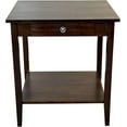thumbnail image 4 of 2-Tier Solid Acacia End Table w/Drawer, 4 of 7
