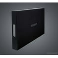 thumbnail image 6 of Home Redefined Decorative Serving Tray Alligator Faux Leather Rectangle Black with Handles 17.5x12 inch, 6 of 7