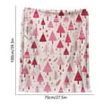 thumbnail image 3 of Christmas Throw Blanket, Super Soft Flannel Blanket, Comfortable and Warm Bed Blanket with Various Christmas-Themed Patterns for Christmas Sofa Bed Decoration, 3 of 6