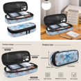 thumbnail image 7 of KEIAHUAN Blue Bow Volleyball Boys Backpack Set for Kids, Durable & Lightweight, 4pcs Back to School Kit, 17 Inch Daily Backpack, Ideal Supplies for 6-8 Students, Partition Pencil Case Included, 7 of 7