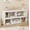 White, variant on 47" Low Bookcase and Storage Organizer, Montessori Style Bookshelf, Bench Type Toy Storage Cabinet for Playroom and Bedroom