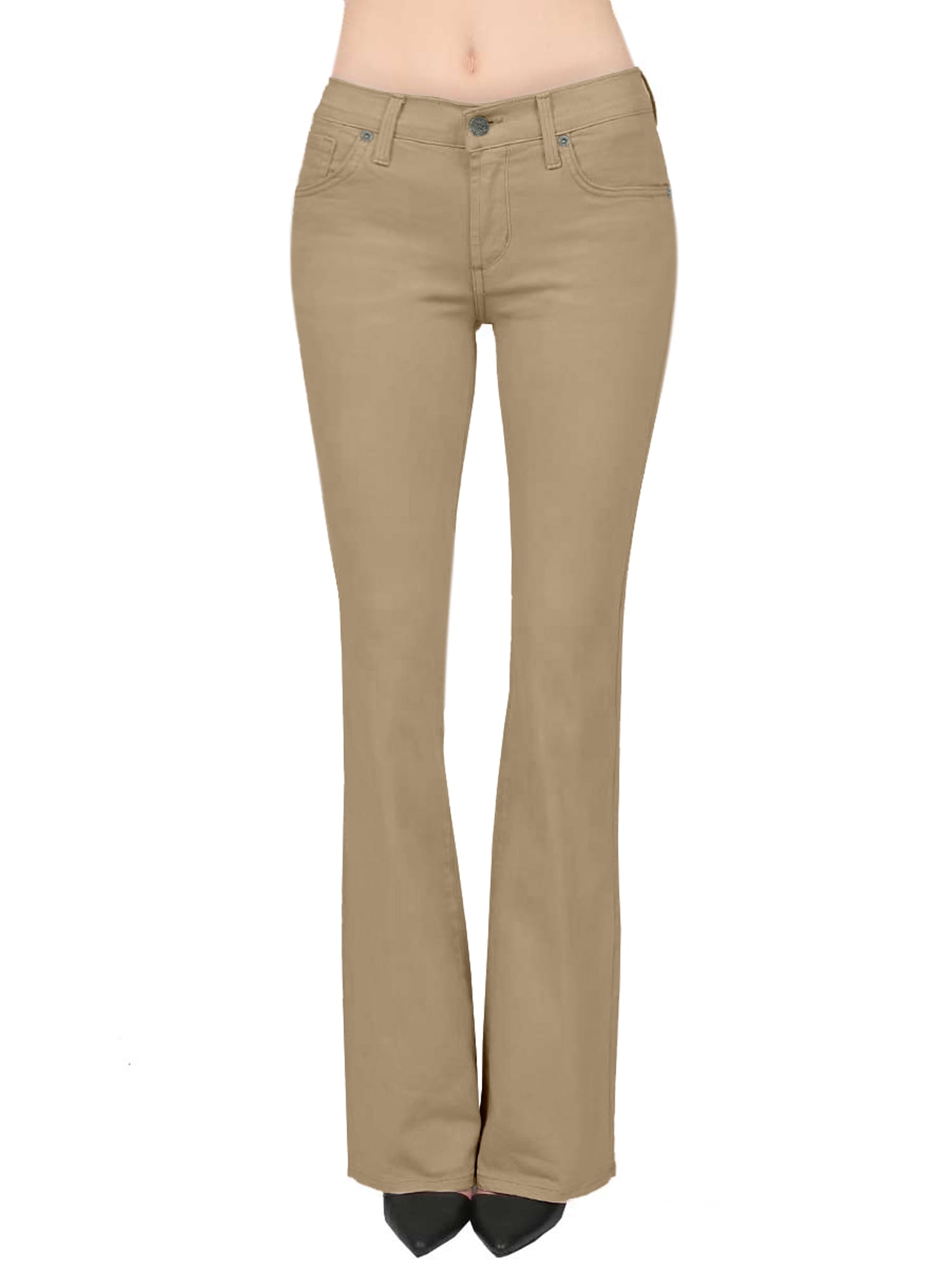 Hybrid & Company Super Comfy Stretch Women 5 Pockets Corduroy Skinny Pants