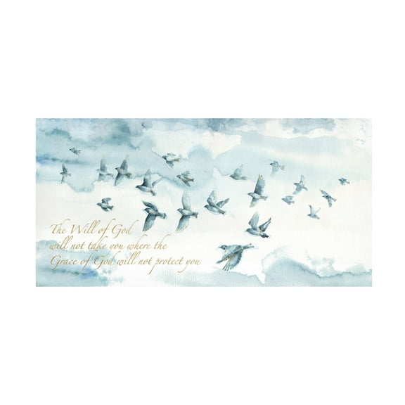 Trademark Fine Art "Indigold XIII with Script" Canvas Art by Lisa Audit