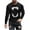 Black, variant on YOIAVAIOY Mens Halloween Pumpkin T Shirts 3D Graphic Shirts Crew Neck Long Sleeve Hispter Streetwear Tops Loose Fit Casual Blouse Tees Black M