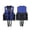 Blue, variant on Adjustable Buoyancy Life Jacket for Adults & Kids, Oxford Cloth Fishing Watersport Safety Vest with Reflective Strips, USCG Approved Flotation Aid for Swimming Boating,Yellow L