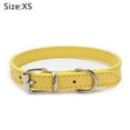 thumbnail image 2 of Collar de perro Collares de cuero para cachorros Collares de perro ajustables para perros pequeños Collar multicolor para mascotas, 2 of 5