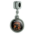 thumbnail image 1 of American Fire Department Firefighter Skeleton Fears Me Italian European Style Bracelet Charm Bead, 1 of 5
