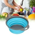 thumbnail image 4 of Washing Basket, Anti Slip Abrasion Resistance Retractable Fruit Colander With Handle For Food For Kitchen For Restaurant Red,Blue,Orange,Green,Rose Red, 4 of 8