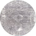 thumbnail image 1 of Ahgly Company Indoor Round Contemporary Light Gray Abstract Area Rugs, 8' Round, 1 of 6
