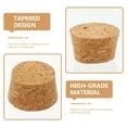 thumbnail image 3 of WHAMVOX 20Pcs Wood Corks Plugs Natural Wooden Corks Replacement Reusable Cork Bottle Plug, 3 of 8