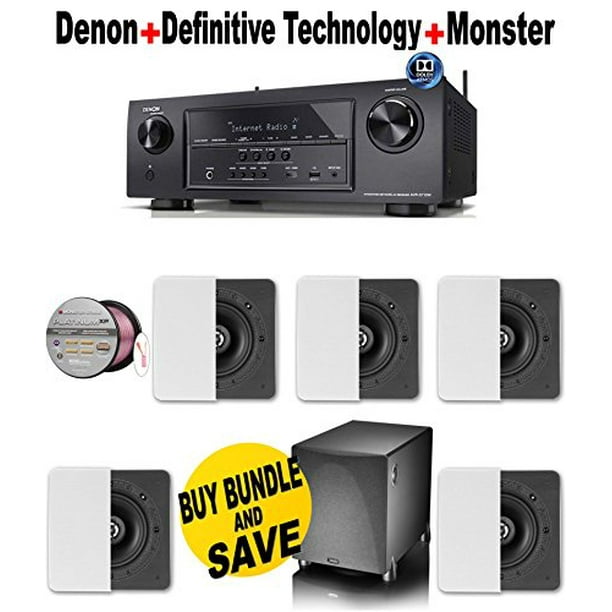 Denon AVRS710W 7.2 Channel Full 4K Ultra HD A/V Receiver with