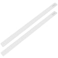 thumbnail image 1 of 1 pair of Acrylic Biscuits Baking Ruler Rolling Pin Guides Kitchen Measuring Dough Strips, 1 of 8