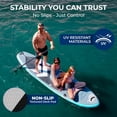 thumbnail image 3 of Tabla SUP Inflable XL SereneLife, Extra Ancha, Pet & Family Friendly para Adultos, Niños y Mascotas , Antideslizante, Estable, Ligera, Accesorios Premium, Capacidad de 200 kg, 3 of 6