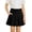 Black, variant on Girls' School Pleated High Waist Stretch Sports Casual Skirt With Pockets Suitable(Coffee,120/7Y)