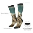 thumbnail image 4 of Naloa Roman Chariot Horse Race Knee Socks, High Socks Long Stretchy Sock Women Knee High Stocking, Long Socks for Women, 4 of 6