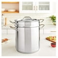 thumbnail image 2 of Stainless 16 Quart Steamer/Pasta Cooker with Cover, 2 of 5