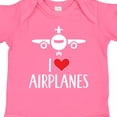 thumbnail image 4 of Inktastic Plane I Love Airplanes Boys or Girls Baby Bodysuit, 4 of 5