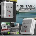 thumbnail image 2 of Fish Tank Oxygen Booster Pump, Quiet Adjustable Powerful Fish Tank Air Pump, Aquarium Air Bubbler, for Up to 100 Gallon Fishs Tank, 2 of 10