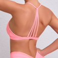 thumbnail image 7 of Sngxgn Strappy Sports Bra for Women Light Support Yoga Bra(Pink,S), 7 of 7