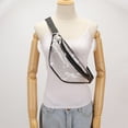 thumbnail image 4 of Los bolsos transparentes simples de la cintura impermeabilizan los bolsos de la cintura del paquete del pecho de Fanny del PVC, 4 of 6