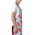 thumbnail image 3 of Lsque Watermelon Waterproof Apron Chef Aprons for Men Heavy Duty Chemical Work Apron Extra Long Grilling Aprons with Adjustable Bib Apron, 3 of 9