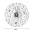 thumbnail image 3 of Luz de techo LED AC220V Lámpara de baño de sala de estar montada en superficie (18W), 3 of 3