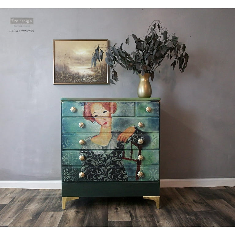 Prima Decoupage Tissue Paper - Sapphire Wings Design For Craft & Furniture Makeovers