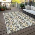thumbnail image 6 of Addison Rugs Chantille Indoor/Outdoor Transitional Abstract Gray Washable Rectangle Rug, 2'6" x 3'10", 6 of 6