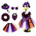 thumbnail image 3 of AZXY Halloween Porch Goose Outfits, Porch Goose Clothes, 23 Inch Goose Costume Dress for Cement & Plastic Porch Goose Statue, Fall Holiday Accessory, Outdoor Yard Lawn Patio Garden Porch Statue Decor, 3 of 6
