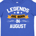 thumbnail image 4 of Inktastic Legends Are Born in August Boys or Girls Toddler T-Shirt, 4 of 5
