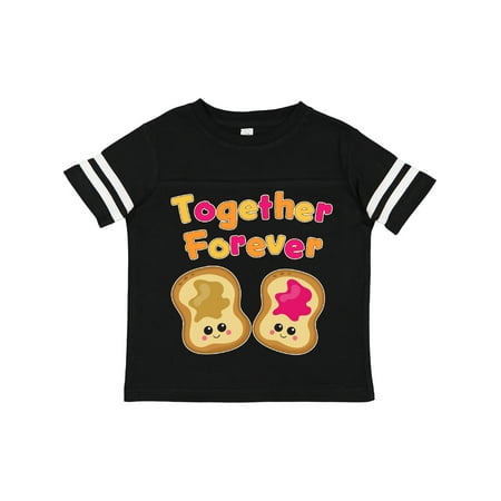 

Inktastic Together Forever- Peanut Butter and Jelly Gift Toddler Boy or Toddler Girl T-Shirt