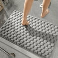 thumbnail image 2 of ChicYu Thick Soft Bathroom Mat,Absorbent Quickly-Dry Floor Mat with Non-Slip Base,Waterproof Backing for Shower and Toilet Areas, 2 of 5