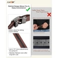 thumbnail image 6 of SUOSDEY Women Ratchet Belt Automatic Buckle Slide Belt for Jeans Dresses, 6 of 6