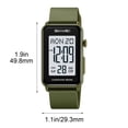 thumbnail image 3 of Luminous Digital Watch Waterproof Multifunction Wrist Watch Alarm Stopwatch Night Glow Easy Read Sports Watch Durable Outdoor Time Tool, for Running Hiking Travel Outdoor Use, 3 of 9