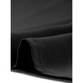 thumbnail image 5 of DARING DIVA Women's Plus Size Round Neck Pleated Tulip Sleeve Shirt Blouse L Black, 5 of 6