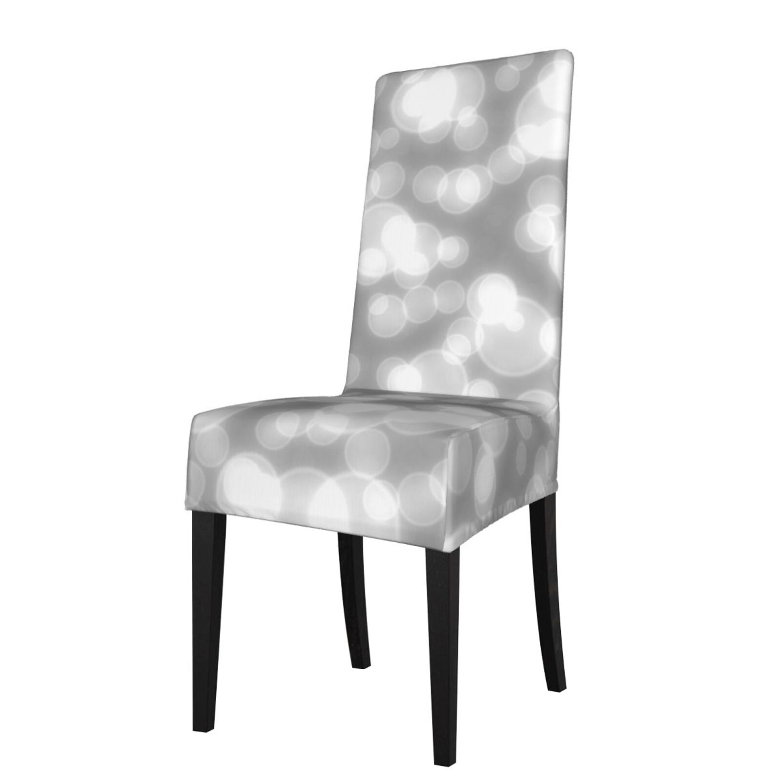 Dining Chair Back Cover, Water Washing, Disassembly Chair Sleeve