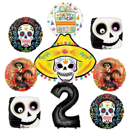  Coco  Party  Supplies  2nd Birthday  Balloon Bouquet 